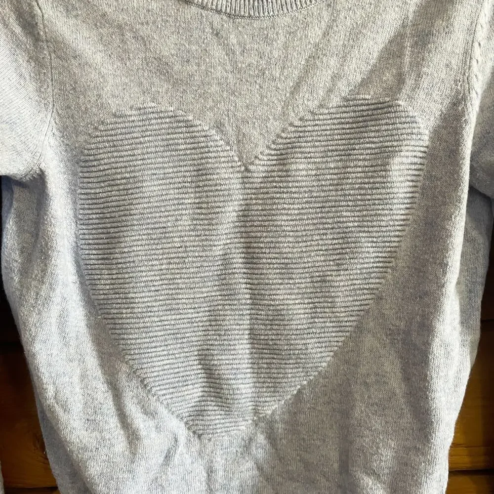 Mint velvet blue heart sweater Size 8